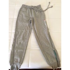 CHAMPION The Reverse Weave Shift Side Zip Pant in Oxford Grey